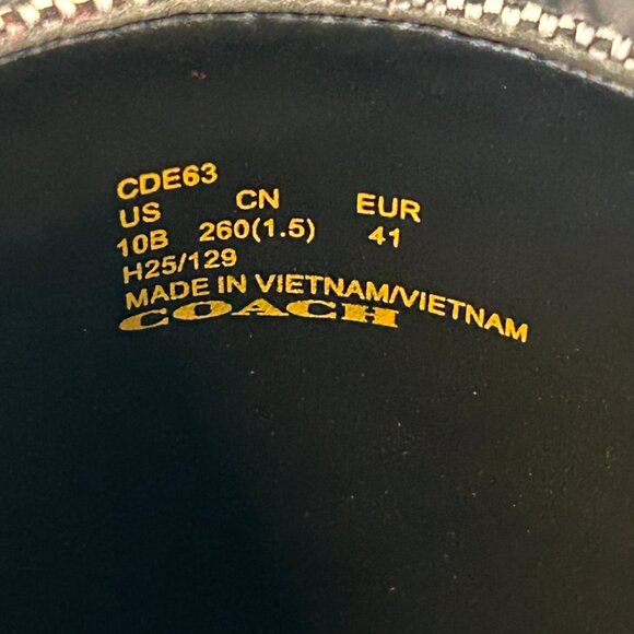 Coach Women's Sculpted C Platform Clog In Crystal Signature Jacquard - Picture 7 of 15